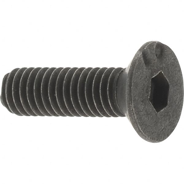 Value Collection - M3x0.50 Metric Coarse Hex Socket Drive, 90° Flat Screw - Grade 12.9 Alloy Steel, Black Oxide Finish, Fully Threaded, 10mm OAL - Caliber Tooling