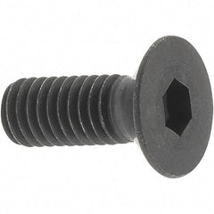 Value Collection - M3x0.50 Metric Coarse Hex Socket Drive, 90° Flat Screw - Grade 12.9 Alloy Steel, Black Oxide Finish, Fully Threaded, 8mm OAL - Caliber Tooling