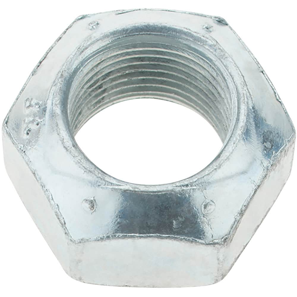 Value Collection - 3/4-16 UNF Grade C Hex Lock Nut with Distorted Thread - Zinc-Plated with Wax Finish - Caliber Tooling