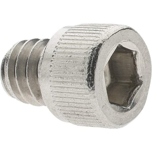 Value Collection - 1/4-20 UNC Hex Socket Drive, Socket Cap Screw - Grade 18-8 Stainless Steel, Uncoated, 1/4" Length Under Head - Caliber Tooling