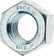 Value Collection - M14x2.00 Metric Coarse Steel Right Hand Hex Nut - 22mm Across Flats, 11mm High, Zinc-Plated Finish - Caliber Tooling