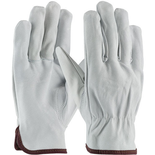 ‎71-3601/XXXL Leather Drivers Gloves - Top Grain Goatskin Leather Drivers - Economy Grade - Keystone Thumb - Exact Industrial Supply