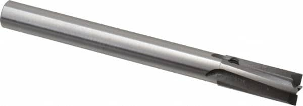 Made in USA - 13/32" Diam, 3/8" Shank, Diam, 4 Flutes, Straight Shank, Interchangeable Pilot Counterbore - Caliber Tooling