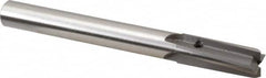 Made in USA - 15/32" Diam, 7/16" Shank, Diam, 4 Flutes, Straight Shank, Interchangeable Pilot Counterbore - Caliber Tooling