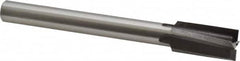 Made in USA - 11/16" Diam, 1/2" Shank, Diam, 4 Flutes, Straight Shank, Interchangeable Pilot Counterbore - Caliber Tooling