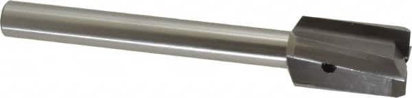 Made in USA - 15/16" Diam, 1/2" Shank, Diam, 4 Flutes, Straight Shank, Interchangeable Pilot Counterbore - Caliber Tooling