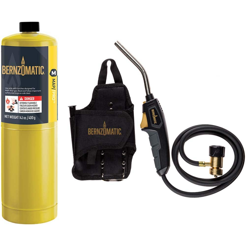 Bernzomatic - Propane & MAPP Torch Kits Type: Trigger Start Max Power Hose Kit Fuel Type: Max Power Propylene M-P-P - Caliber Tooling