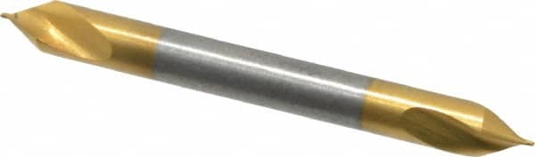 Keo - #5/0 Plain Cut 60° Incl Angle High Speed Steel Combo Drill & Countersink - Caliber Tooling