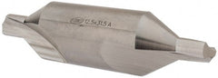 Keo - Metric Plain Cut 60° Incl Angle High Speed Steel Combo Drill & Countersink - Caliber Tooling