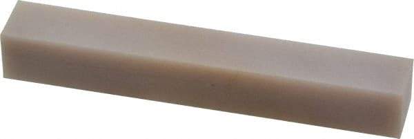 Made in USA - 3" Long x 1/2" Wide x 1/2" Thick, Novaculite Sharpening Stone - Square, Ultra Fine Grade - Caliber Tooling