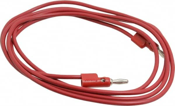 Pomona - Red Electrical Test Equipment Banana Plug - Use with 1581, 2854 Banana Plugs, Standard Banana Plugs - Caliber Tooling