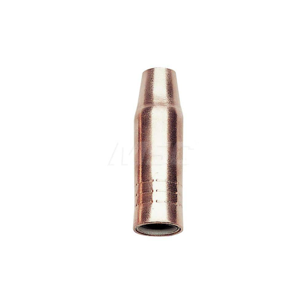 MIG Welder Gas Nozzle: 0.38″ Bore Dia Copper, Use with Magnum