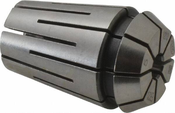 Parlec - 5mm ER20 Coolant Collet - 1.24" OAL, 0.827" Overall Diam - Exact Industrial Supply