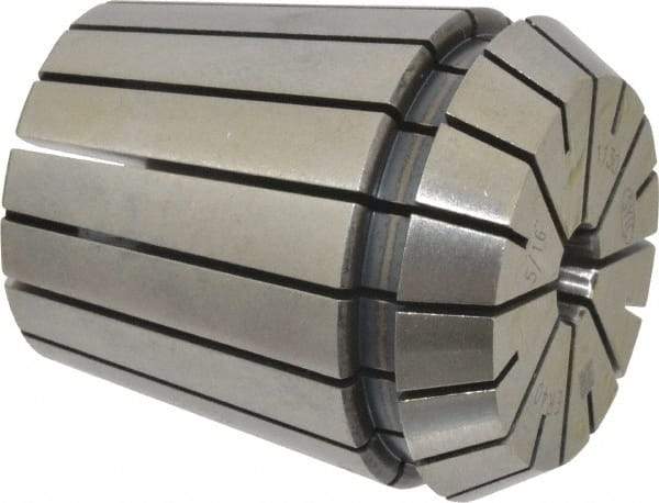 Parlec - 5/16" ER40 Collet - 1.811" OAL, 1.614" Overall Diam - Exact Industrial Supply