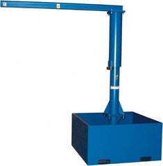 Vestil - 250 Lb Load Capacity, Steel Jib Crane - 10' Span - Caliber Tooling