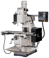 Vectrax - 54" Long x 10" Wide, 3 Phase Fagor 3 Axis 8055i CNC Milling Machine - Frequency Control, NT40 Taper, 5 hp - Caliber Tooling