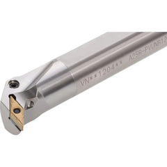 Indexable Boring Bar:  A25R-PVUNR1204-D370,  37.00 mm Min Bore,  25.00 mm Shank Dia,  93.00&deg N/A Steel 200.0000″ OAL,  Lever,