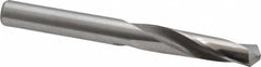 Screw Machine Length Drill Bit: 0.2812″ Dia, 118 °, Carbide Tipped Bright/Uncoated, Right Hand Cut, Spiral Flute, Straight-Cylindrical Shank, Series 110