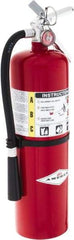 Amerex - 4-A:80B:C Rated, Dry Chemical Fire Extinguisher - 10Lb, 5" Diam x 20" High, 21' Discharge in 20 sec, Steel Cylinder - Caliber Tooling