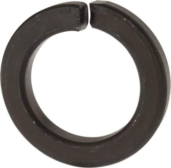 Value Collection - 1-3/4", 1.758" ID, 0.389" Thick Split Lock Washer - Grade 8 Spring Steel, Uncoated, 1.758" Min ID, 1.789" Max ID, 2.679" Max OD - Caliber Tooling