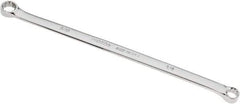 Proto - 1/4" x 5/16" 12 Point Spline Box Wrench - Double End, 8-5/8" OAL, Steel, Polished Finish - Caliber Tooling