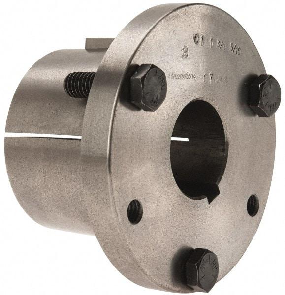 Browning - 1-3/8" Bore, 5/16" Wide Keyway, 5/32" Deep Keyway, Q Sprocket Bushing - 2.766 to 2-7/8" Outside Diam, For Use with Split Taper Sprockets & Sheaves - Caliber Tooling