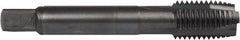 DORMER - M20x2.50 Metric Coarse, 3 Flute, Oxide Finish, Powdered Metal Spiral Point Tap - Plug Chamfer, Right Hand Thread, 4-15/32" OAL, 1.1614" Thread Length, 0.652" Shank Diam, 6H Class of Fit, Series E006 - Exact Industrial Supply