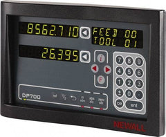 Newall - 2 Axes, Microsyn 2G & Spherosyn 2G Compatible DRO Counter - LED Display, Programmable Memory - Caliber Tooling