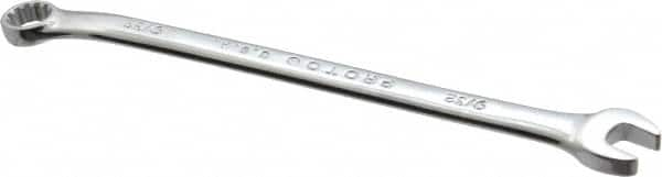 Proto - 9/32" Offset Combination Wrench - 15° Offset Angle, 5-5/32" OAL, Steel, Chrome Finish - Caliber Tooling