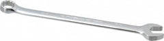 Proto - 9/16" 12 Point Combination Wrench - 15° Offset Angle, 8-5/8" OAL, Steel, Chrome Finish - Caliber Tooling