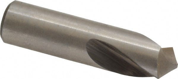 Keo - 1/2" Body Diam, 118°, 2" OAL, High Speed Steel Spotting Drill - Caliber Tooling