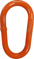 CM - 100 Grade Powder Coated Steel Oblong Master Link - 1-1/2" Diameter, 70,600 Lb Load Limit - Caliber Tooling