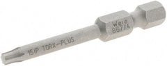 Sandvik Coromant - IP15 Torx Plus Drive Bit for Milling Cutters - IP15 Torx Plus Drive - Caliber Tooling