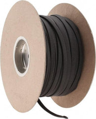 Techflex - Black Braided Expandable Cable Sleeve - 500' Coil Length, -103 to 257°F - Caliber Tooling