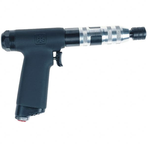 Ingersoll-Rand - 1/4" Bit Holder, 1,650 RPM, Pistol Grip Handle Air Screwdriver - 2.7 to 15.9 In/Lb Torque, 3.25 CFM - Caliber Tooling