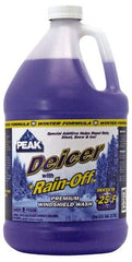 Peak - Water-Based Solution Windshield Washer Fluid - 1 Gal Bottle, -25°  Freezing Point - Caliber Tooling