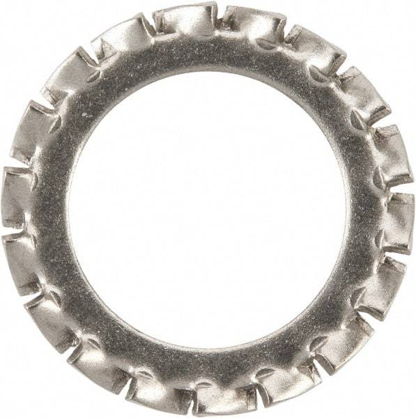 Value Collection - M16 Screw, 17mm ID, Stainless Steel External Tooth Lock Washer - 26mm OD, Uncoated, Grade 316 & Austenitic A4 - Caliber Tooling