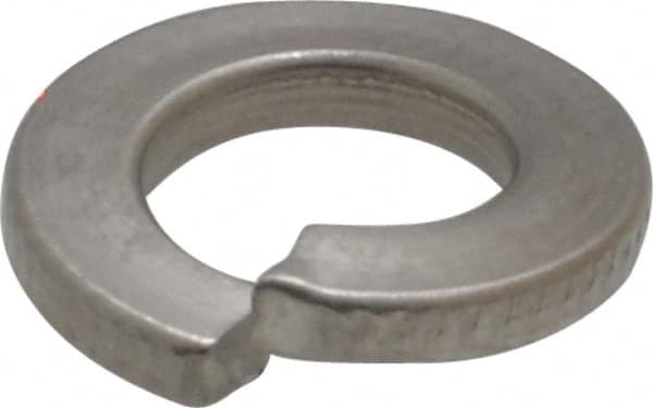 Value Collection - M6, 6.1mm ID, 11.8mm OD, 1.6mm Thick Split Lock Washer - 316 Austenitic Grade A4 Stainless Steel, Uncoated, 6.1mm Min ID, 6.5mm Max ID, 11.8mm Max OD - Caliber Tooling