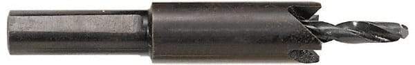 Michigan Drill - 1-1/8" Diam, Hole Saw - High Speed Steel Saw, Toothed Edge - Caliber Tooling