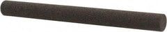 Made in USA - 4" Long x 3/8" Diam x 3/8" Thick, Aluminum Oxide Sharpening Stone - Round, Coarse Grade - Caliber Tooling