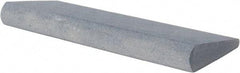 Made in USA - 4-1/2" Long x 1-3/4" Diam x 1/2" Thick, Silicon Carbide Sharpening Stone - Round, Fine Grade - Caliber Tooling