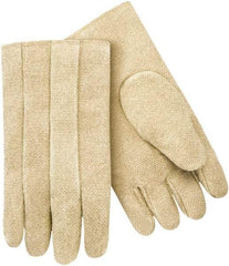 Steiner - Size Universal Wool Lined Fiberglass Heat Resistant Glove - 14" OAL, Slip-On Cuff - Caliber Tooling