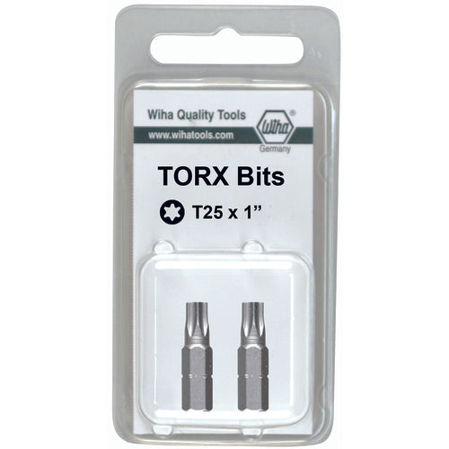 TorxPlus Insert Bit IP8 × 25mm (2 Bit Pack) - Caliber Tooling