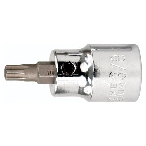 TorxPlus Bit Socket 3/8″ Square Drive with 1/4″ Replaceable Hex Bit IP9 × 42 mm Overall Length