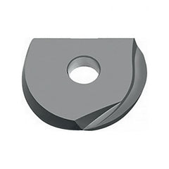 Walter - P3204D08 Grade WSM36 Carbide Milling Insert - TiAlN/Al2O3 Finish, 0.0787" Thick - Caliber Tooling