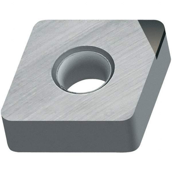 Walter - CNMA432 Grade WCB50 CBN Turning Insert - Uncoated, 80° Diamond, 1/2" Inscr Circle, 3/16" Thick, 1/32" Corner Radius - Caliber Tooling