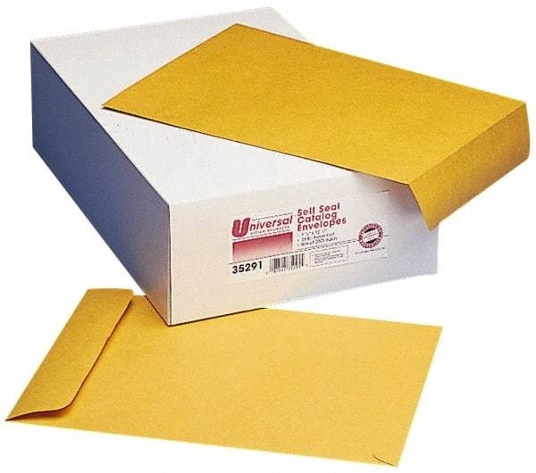 UNIVERSAL - 13" Long x 10" Wide Self Seal Kraft Catalog Envelope - 28 Lb Paper Weight - Caliber Tooling