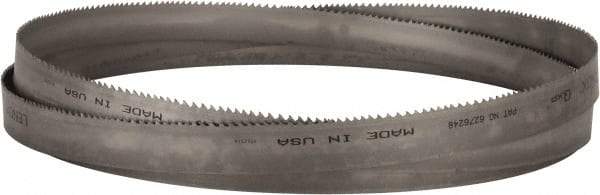 Lenox - 4 to 6 TPI, 13' 5" Long x 1-1/4" Wide x 0.042" Thick, Welded Band Saw Blade - Bi-Metal, Toothed Edge, Raker Tooth Set, Flexible Back, Contour Cutting - Caliber Tooling