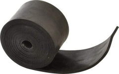 Made in USA - 1/8" Thick x 2" Wide x 60" Long, Neoprene Rubber Strip - Stock Length, 70 Shore A Durometer, 1,000 to 1,200 psi Tensile Strength, -40 to 212°F, Black - Caliber Tooling