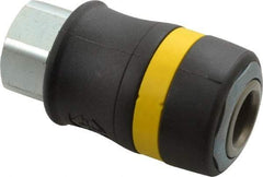 Parker - 1/2 Female NPTF Industrial Pneumatic Hose Coupler - Polyamide, 1/2" Body Diam - Caliber Tooling